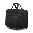 Samsonite Classic 15.6" NXT Wheeled Mobile Office Carry-on Luggage  - RFID - Black-Hidden RFID-blocking pocket safeguards your travel essentials from identity theft