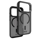 Blu Element Chromatic Kick MagSafe Case for iPhone 17 Pro Max - Black-Extra camera protection with fold-out Kickstand for landscape viewing