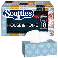 Scotties - Mouchoirs en papier - paquet de 18-Hypoallergénique et approuvé par les dermatologues