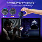 EMEET - Webcam SmartCam S600 4K avec diffusion en direct-Cache de confidentialité intégré à la lentille