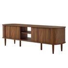 Modway Contour 63" Wood TV Stand - Walnut-Assembly Required