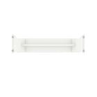 Manhattan Comfort Coney 53.14" Mid-Century Modern Dining Set - White - Set of 3-32.48" L x 23" W x 29.53" H