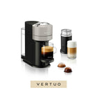 Nespresso Vertuo Next Coffee & Espresso Machine by Breville - Light Grey-Machines with the latest technology: brewing parameters automatically adjusted for a perfect cup - thanks to Bluetooth smart technology and Wi-Fi, Vertuo Next ensures you to always get the best and up-to-date coffee experience thanks to the automatic software update