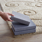 Modway - Jubilant Pousse à la Vigne Défilante Tapis de comédie 8 pi l x 10 pi L - Crème et beige-Polypropylène tendre à haute densité