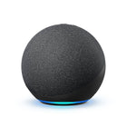 Amazon Echo 4th Generation Smart Home Hub - Charcoal-Echo delivers clear highs, dynamic mids, and deep bass for rich, detailed sound that automatically adapts to any room