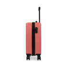 Bugatti Alexandria Collection 21.5" Hardsside Carry-on – Coral-Telescopic trolley handle with multi-stage locking heights
