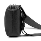 Bugatti Henry Belt Bag - Black-Adjustable waist strap 