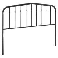 Modway Lennon Metal King Headboard - Black-Metal King Headboard
