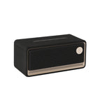 Edifier ES60 Ambient Light Portable Bluetooth Speaker - Black-Features an oval mid-low driver (53mm x 93mm, frontward), dual 22mm tweeters (frontward and backward), and an oval passive bass radiator (backward) for deep, punchy bass.