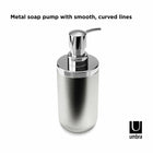 Umbra Junip Soap and Sanitizer Pump - 295ml - Stainless Steel-5