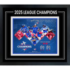 Frameworth Toronto Blue Jays 2025 American League Champions - Framed Print - 17" W x 15" H-Officially licensed by MLB featuring the Toronto Blue Jays as the 2025 American League Champions - a milestone moment in franchise history
