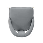 Manhattan Comfort Neda 20.87" Modern Velvet Upholstered Dining Chair - Grey - Set of 2-23.23" L x 23" W x 34.06" H