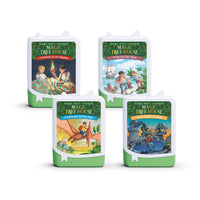 tonies Audiobooks: Magic Tree House 4-Piece Set-Each Audiobook is an immersive, narrated chapter book that inspires a love of reading