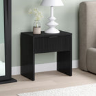 Hudson&Canal Kenslow 24" Nightstand - Black Grain-Product Dimensions: 15.75" L x 23.63" W x 23.5" H