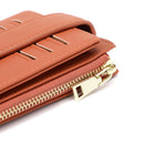 Champs Iconic Yoga Cardholder - Tan- 9 credit card slots