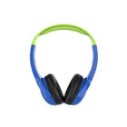 Wicked Audio Tricky Tike Kid Safe BT Headphone Rated at 85 dB - Hero Blue-Bluetooth: 32 ft/ 10m