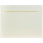JAM Paper - Enveloppes format livret Strathmore en papier vélin, 10 x 13 po, blanc naturel, 100 par paquet-Blanc naturel