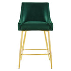Modway Discern Counter Stools - Green - Set of 2-8
