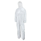 Polypropylene Elastic Wrist/Ankle/Hood Coverall, Heavy Weight, White, 3XL, 25 Pack (C71541107)-Material: Polypropylene