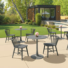 Zuo Shio Dining Chair - Black-Chair Weight Capacity: Supports up to 350 lb
