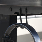 Sauder Miscellaneous Office Adjustable Height Desk - Black-Adjustable levelers