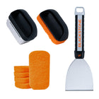 Blackstone Culinary Series Cleaning Kit-Spatula features a durable, heat-resistant handle with a heavy-duty stainless steel blade