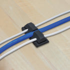 Helix Cable Clip Holders - Black - 9 Pack-Use for home, office, or bedroom