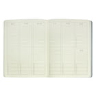General Supply Goods + Co Weekly Planner - Blue-Includes 156 pages and 16 extra grid sheets