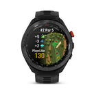 Garmin Approach S70 - Black Ceramic Bezel with Black Silicone Band-7