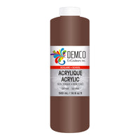 DEMCO EnCouleurs Inc School Acrylic Paint - 500 mL - Sienna-School acrylic