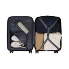 Bugatti Alexandria Collection 21.5" Hardsside Carry-on – Coral-Double 360-degree spinner wheels for smooth and quiet rolling (8 wheels)
