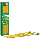 Ticonderoga Wood-Cased Pencils - Hard - #3 H - Yellow - 12 Pack-Exclusive #3 H graphite formula for applications when hard graphite is desired