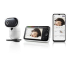 Motorola PIP1610 Connect Wi-Fi HD Motorized Smart Baby Monitor - White-Two-Way Talk - Chat with and hear your little one using the two-way talk feature