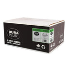 DuraPlus Can Liner - LLDPE - 30" x 38" - Strong - Black - 200 Pack-Strength: Strong