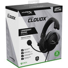 HP HyperX CloudX Gaming Headset for Xbox - Black & Silver-Intuitive in-line audio controls allow you to adjust volume and mute mic without having to dig into console settings