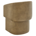 Modway Verity Barrel Back Vegan Leather Dining Chair - Toast-7