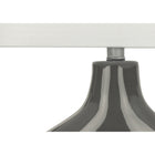 Monarch Specialties - Luminaire - 25 po H Lampe De Table - Pots En Chrome - Abat-Jour Ivoire / Crème - Contemporain - Moderne-Fabriquée avec des matériaux de qualité, cette lampe de table tendance est assortie d'une garantie limitée de 2 ans contre tout défaut, pour votre plus grande confiance