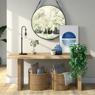 Hudson&Canal - Lampe de table arquée Verona de 68 cm de haut avec abat-jour en verre - Bronze noirci/grainé-Associé à un abat-jour en verre à dôme ensemencé