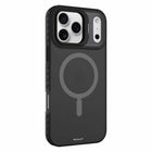 Nimbus9 Stratus 2 Compatible with MagSafe Case for iPhone 17 Pro Max - Smoke-Built for comfort and usability, the RIDGEGRIP  design features ergonomic ridges for a secure, non-slip grip, while the REAL SENSE  buttons provide responsive and precise control for a tactile experience that feels natural