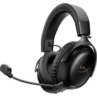 HP HyperX Cloud III S Wireless Gaming Headset for Multi Platform - Black-Up to 120 Hours of Gaming on a Single Charge