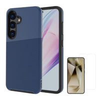 AXS PROTech Plus Dual-Layered Anti-Shock Sleek Case & Screen Protector for Samsung Galaxy S25+ - Astral Blue-PROTech Plus - Drop resistant up to 10 feet