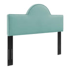 Modway Dawn Performance Velvet King/California King Headboard - Mint-Velvet King/California King Headboard