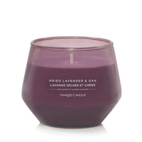 Yankee Candle Studio Collection Jar Candle - 10 oz - Dried Lavender & Oak-At an outdoor farmer's market, the scents of hand-tied bunches of lavender combine with woodsy notes and spices. Enriching the scene are top notes of peppercorn and a base of cedarwood and vanilla.