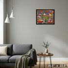 Good Old Days by Michael Fishel - Framed Canvas - 26" x 22"-Ready to hang - arrives fully assembled