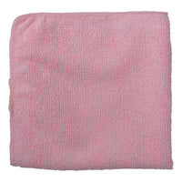Chiffon en microfibres pour travaux légers Rubbermaid - - 12" x 12" - Rose-Tissu en microfibre