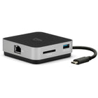 OWC 6-Port USB-C Travel Dock E-Stay Charged: Charge small mobile devices like wireless earbuds, smartwatches, and most smartphones through one of the USB 3 ports