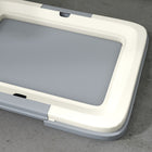 PawHut 18" L Dog Pee Pad Holder - Grey-Odourless material 