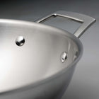 Tramontina Utsava Tri-Ply Clad Stainless Steel Covered Kadai-9