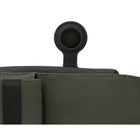 Edition22 - Lockpoint Sac bandoulière - Kaki-Laisse porte-clés et support AirTag 