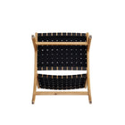 Manhattan Comfort - Maintenon fauteuil d’appoint style industriel chic en similicuir, 65,5 cm, noir et naturel, lot de 2-10
